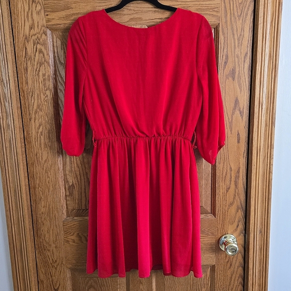 💲FREE WITH ANY BUNDLE PURCHASE💲by & by 3/4 Sleeve Dress - Picture 3 of 3